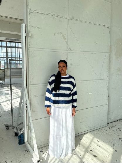 Anna Olympia Knit - Navy