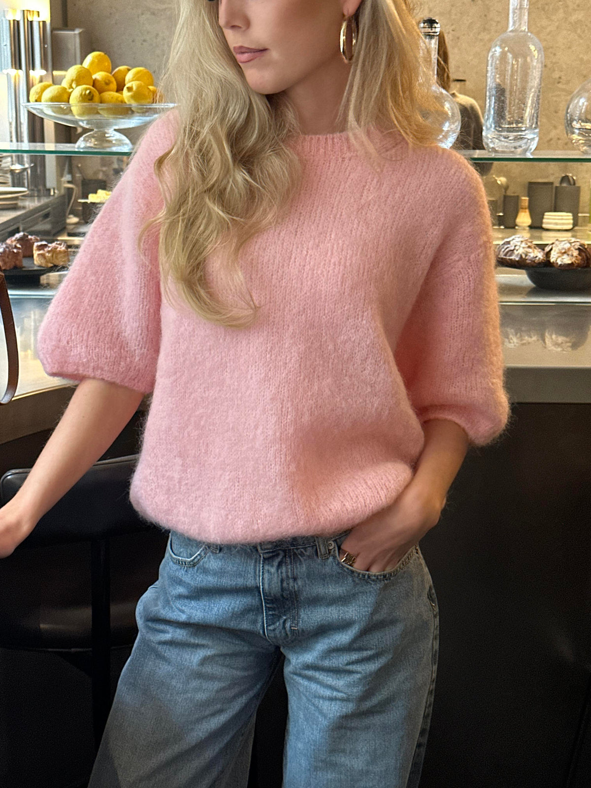 Elise t-shirt knit - Light pink