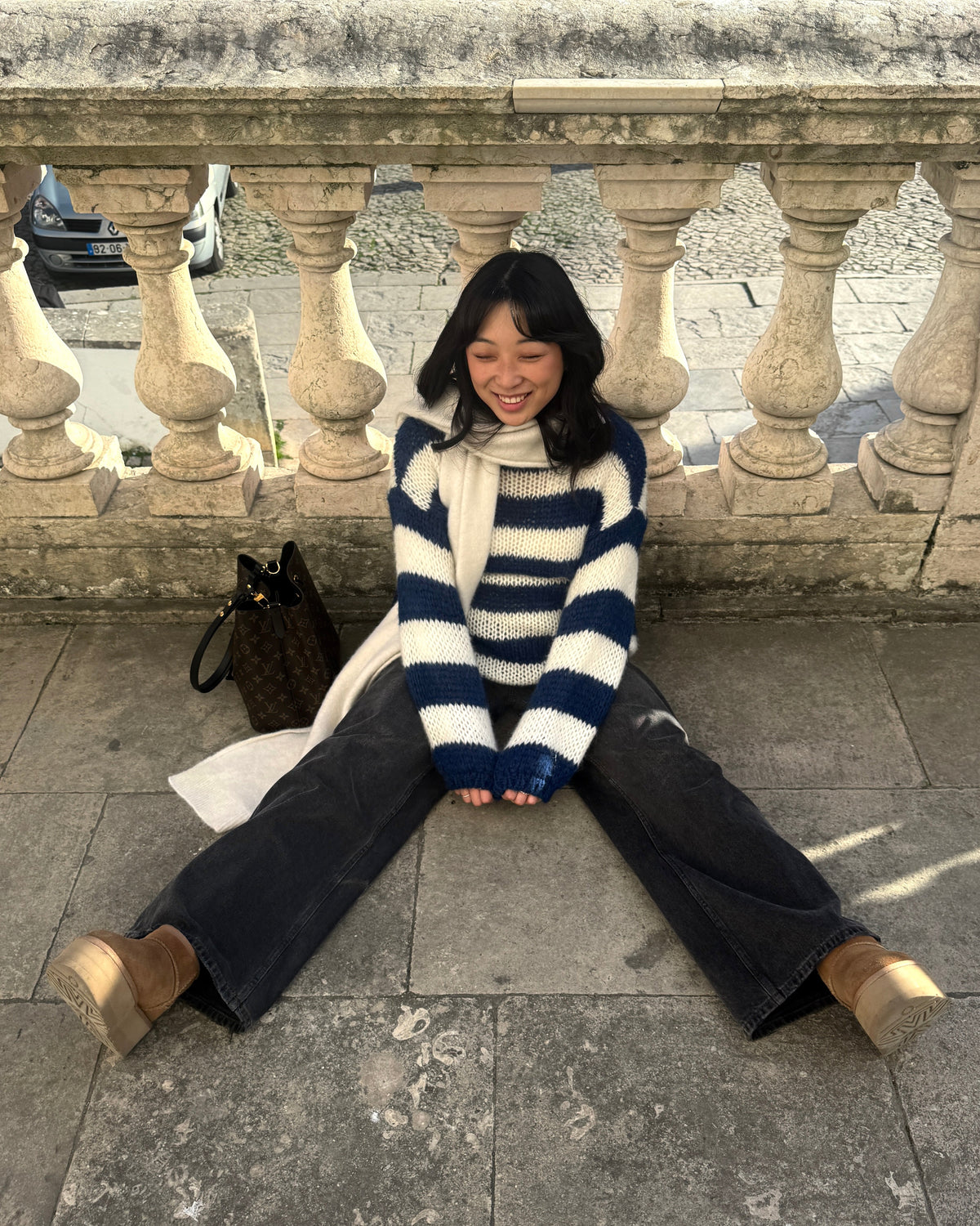 Anna Olympia Knit - Navy