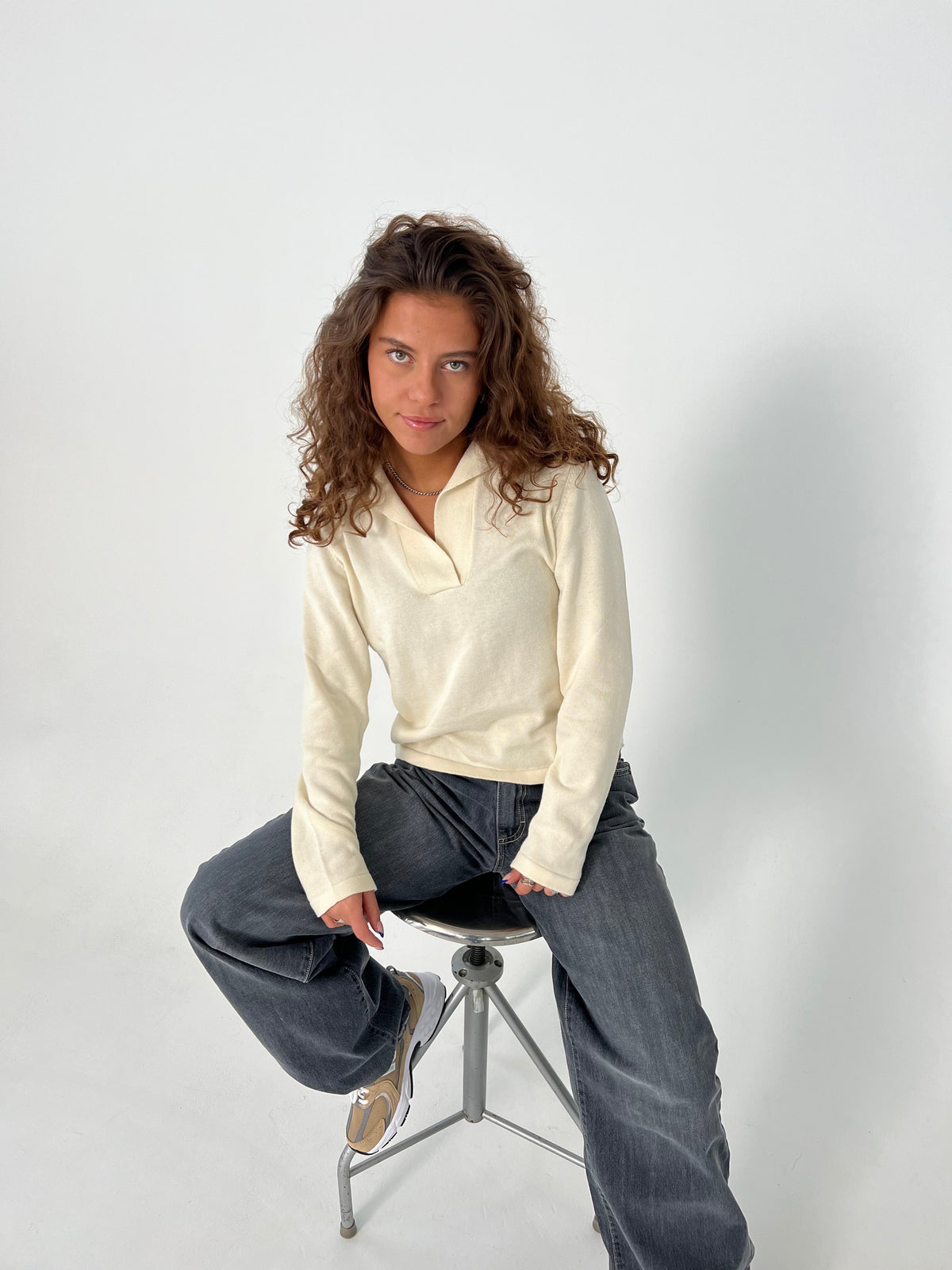 Maia knit - Cream/Beige