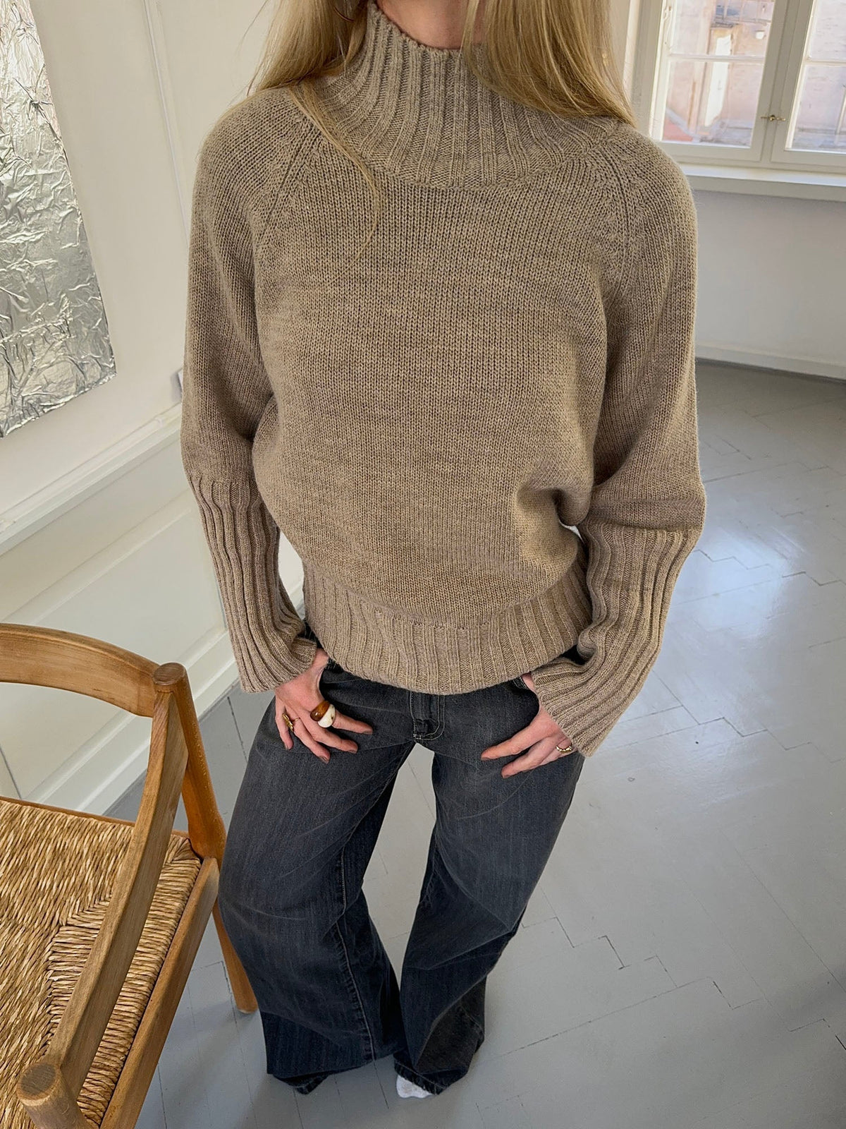Alyssa turtleneck - Beige