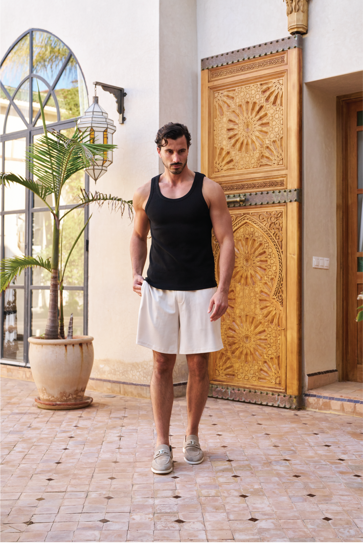 Solano Tank Vest – Black
