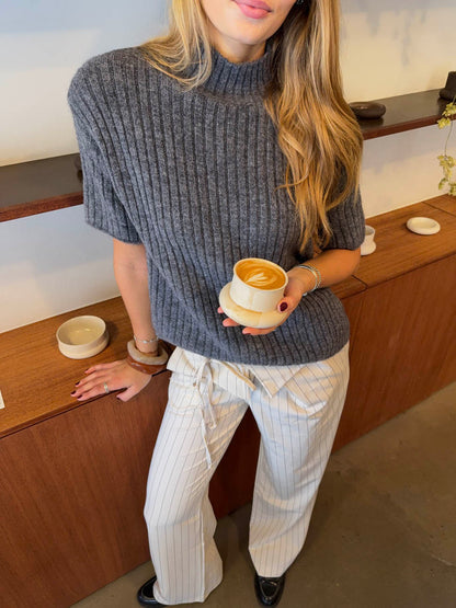 Tassi turtleknit - Grey