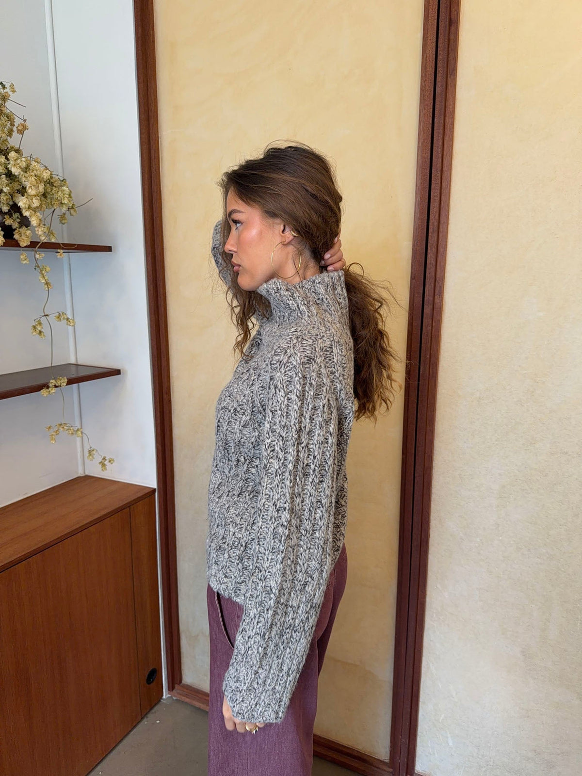 Tikka knit sweater - Grey