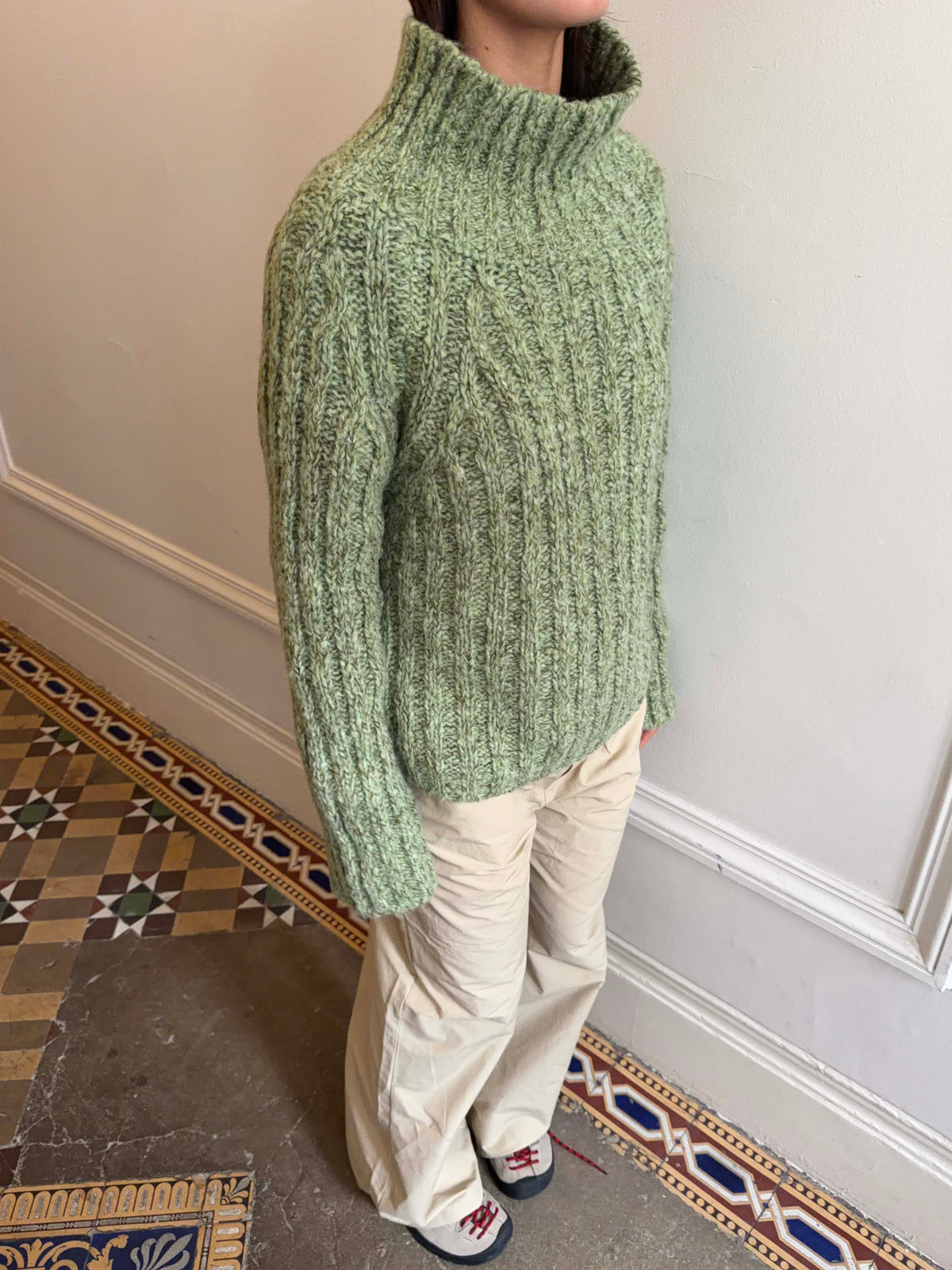 Tikka knit sweater - Green