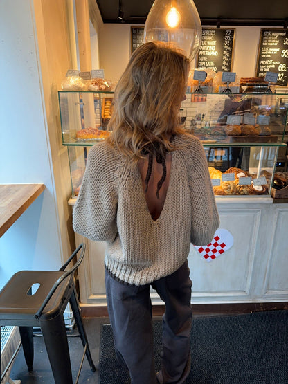 Lilou knit - Beige/brown