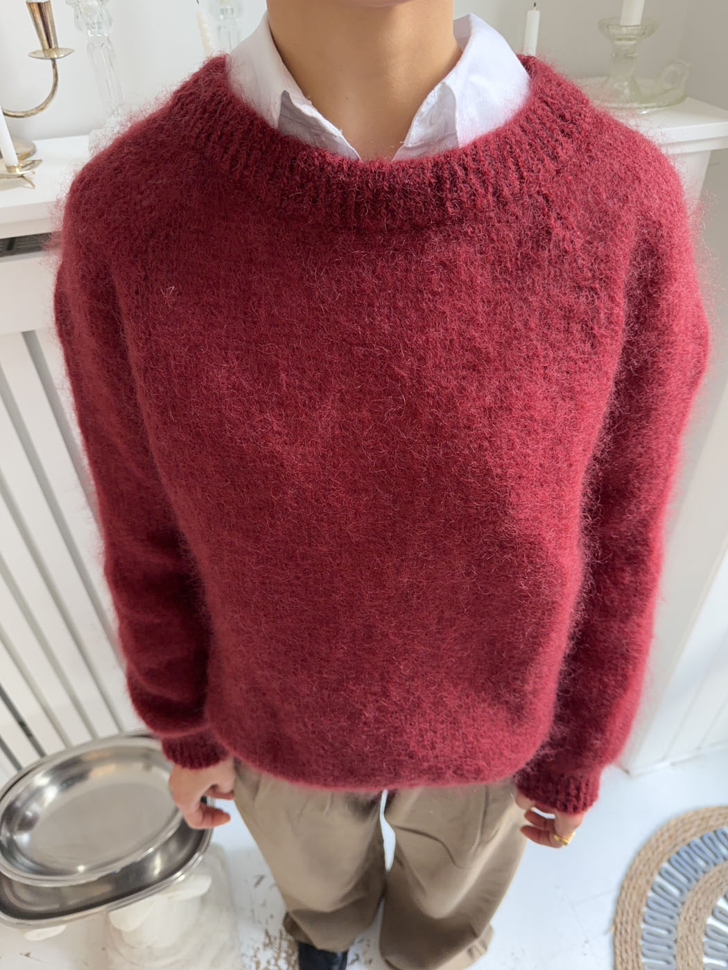 Benny knit - Red