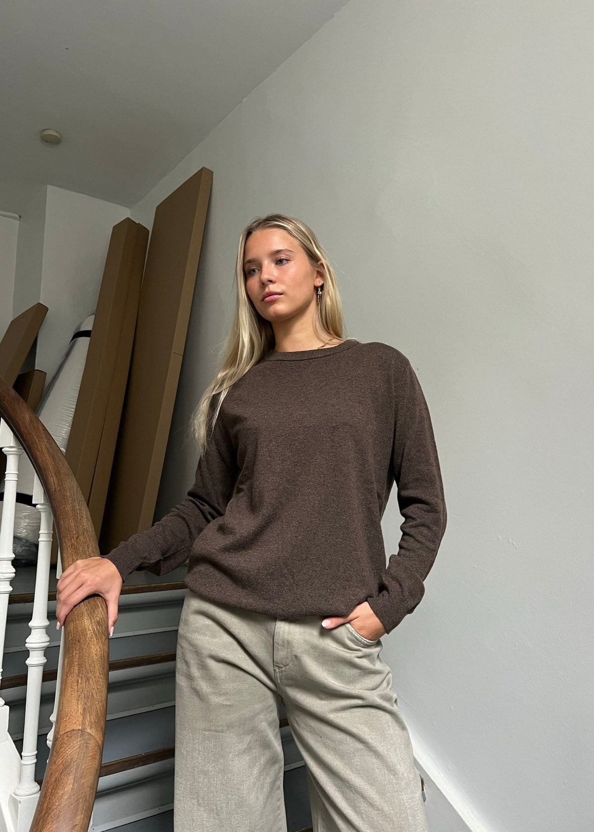 Benta knit - Brown