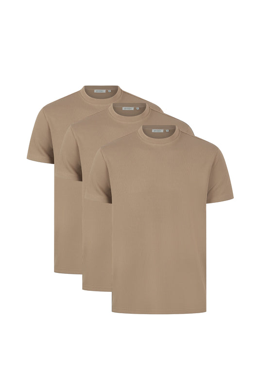 Saints T-Shirt – 3 Pack (Taupe)