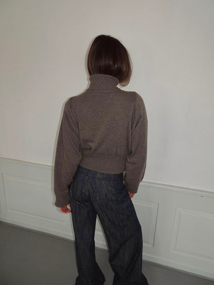 Vivina turtleneck - Brown